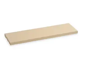 Couvre mur de mur plat en béton pressé L.100 x l.30 x ep.4cm beige