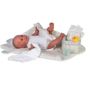 Panier accessoires de bain pour poupée Cloe