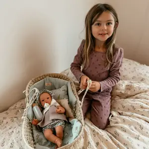 Poupée Koke tenue à pois (36 cm)