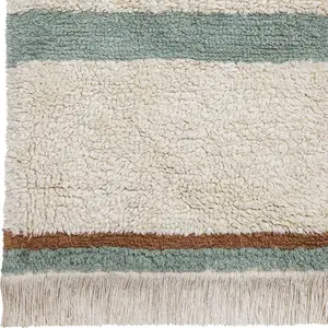 Tapis lavable Lanes vintage blue (140 x 200 cm)
