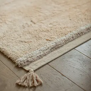 Tapis lavable Bloom Golden (90 x 130 cm)