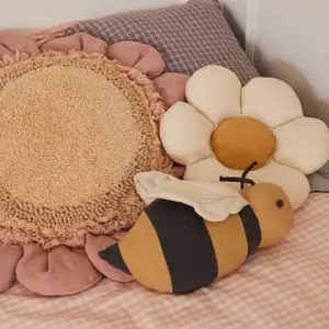 Coussin lavable Little Daisy (Ø 35 cm)