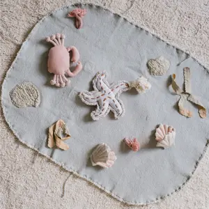 Mallette textile Green Toy Under the sea