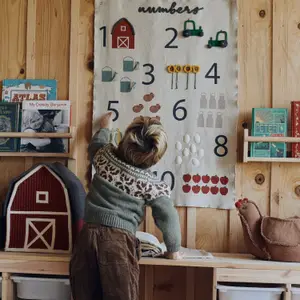 Décoration murale à suspendre Numéros de ferme