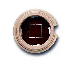 Plaque de finition Fontini Garby simple Hêtre naturel + 1 liason IRL