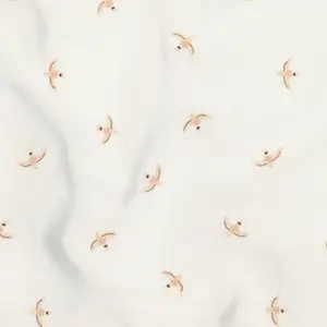 Couverture d'hiver en mousseline double Wabi-sabi Nude haiku birds natural