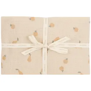 Housse de matelas à langer en nid d'abeille Opera Fruits