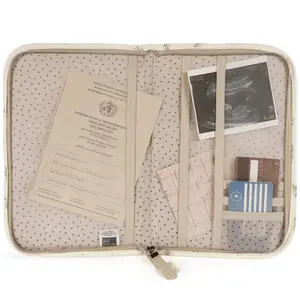 Protège carnet de santé Mimosa Vert