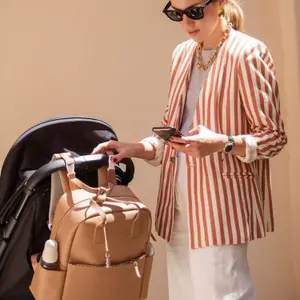 Sac à dos à langer Icon Caramel