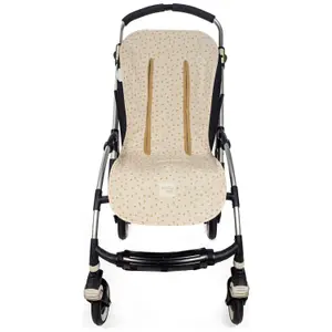 Assise pour poussette Coeurs Poppy Cannelle
