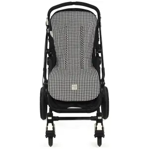 Assise Poussette I Love Vichy Noir