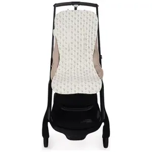 Assise Poussette Botton Fleurs