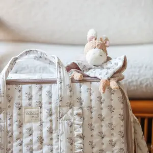Doudou âne Botton Fleurs