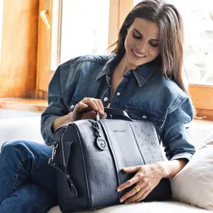 Sac à langer London Blue