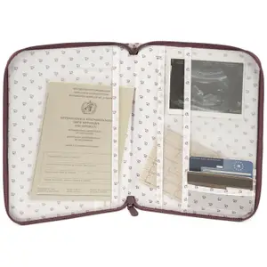 Protège carnet de santé Cherry Fleurs