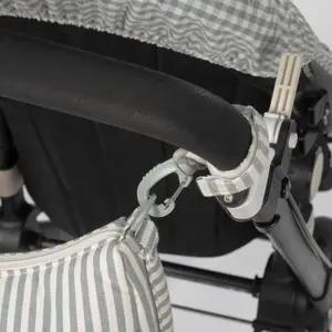 Sac bandoulière Gondole Praliné Rayures Matcha