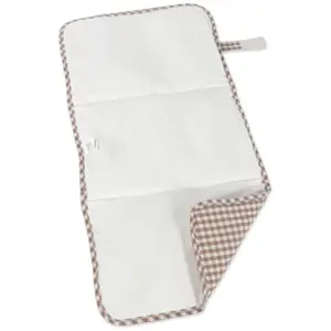Tapis à langer Praliné Vichy Moka