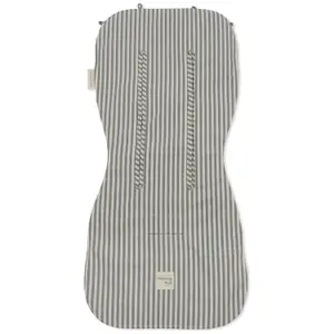 Assise pour poussette Praliné Rayures Matcha