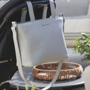 Sac Crossbody Little Bloom Vichy Gris