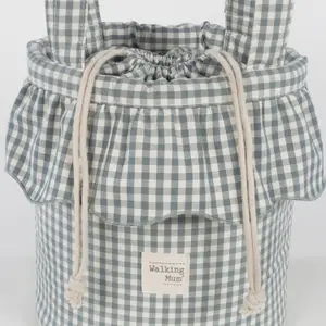 Sac Bucket Praliné Vichy Matcha