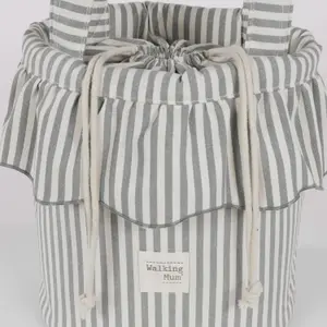 Sac Bucket Praliné Rayures Matcha
