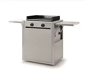 Chariot pour plancha Modern 60 cm en inox Forge Adour