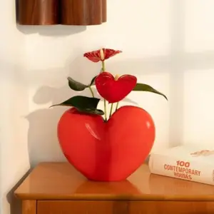 Vase Love rouge