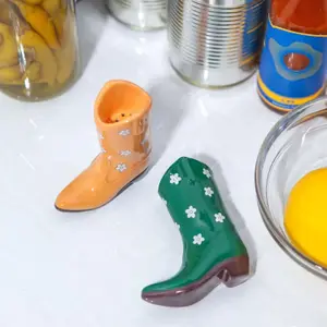 Salière et poivrière bottes de cowboy