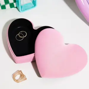 Boîte à bijoux Love rose