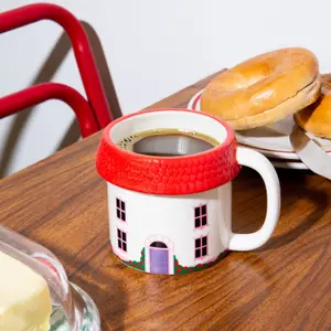Mug 3D maison de campagne