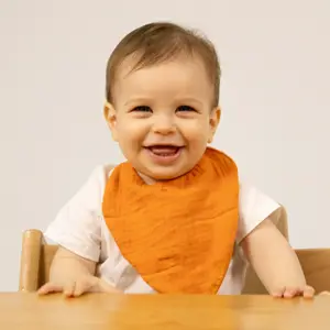 Bavoir bébé Cathy la carotte