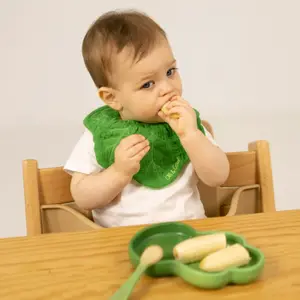 Set repas bébé assiette et cuillère Kendall la salade