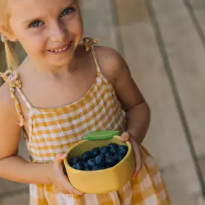 Set repas bébé bol et cuillère Lou le citron
