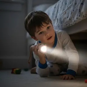 Lampe de poche en silicone Chien