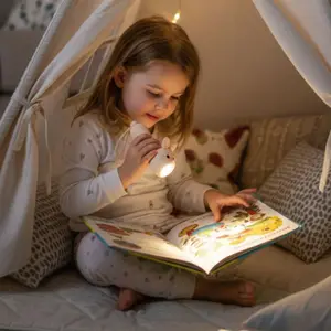 Lampe de poche en silicone Lapin