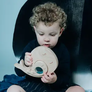 Puzzle sensoriel Baleine et son bébé