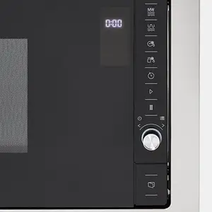 Micro-ondes encastrable - Inox - 25 L.