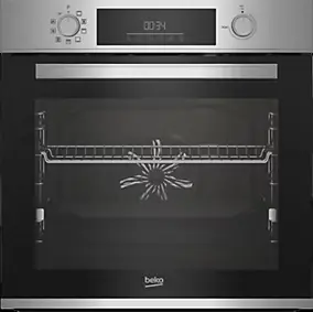 Four multifonctions 72L, nettoyage pyrolyse, Beko BBIM12300XMPEF