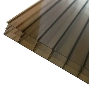 Plaque polycarbonate bronze 3 x 1m L: 300 cm. l: 100 cm. Ép : 16 mm