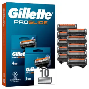 GILLETTE Fusion Proglide Manual lames 10 pièces