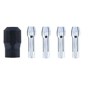 4 pinces porte-embout + écrou Dremel
