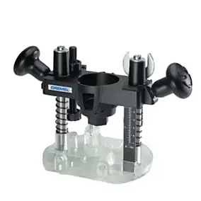 Adaptation défonceuse plongeante Dremel pour mini-outil