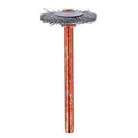2 brosses en acier Dremel inoxydable 19 mm