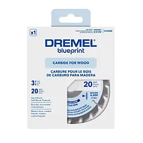 Lame scie sauteuse pour bois Dremel Blueprint ⌀85 x 1,1/0,7mm