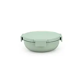 Boîte à salade ronde Brabantia Make & Take vert clair