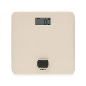 Pèse-personne digital LCD sans piles, beige, Brabantia ReNew