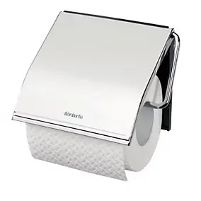 Dérouleur papier toilette en métal chromé Brabantia Renew