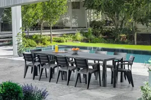 Table double "Roma Graphite"