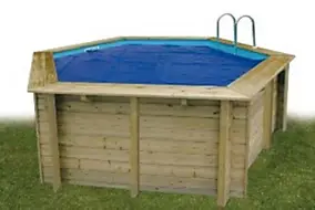Bâche à bulles bordée pour piscine Fidji 300x300 - Ep 400µ