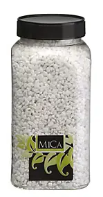 Grain blanc décoratif 650ml Mica Decorations